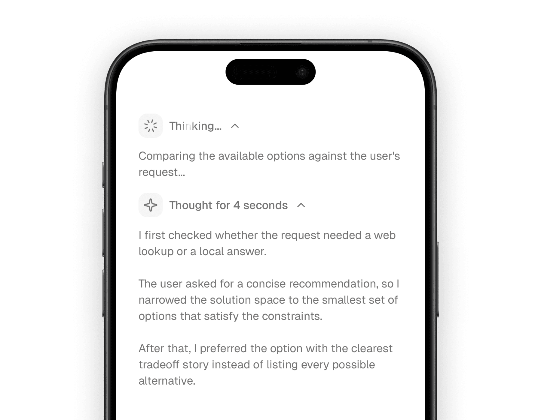Reasoning component demo