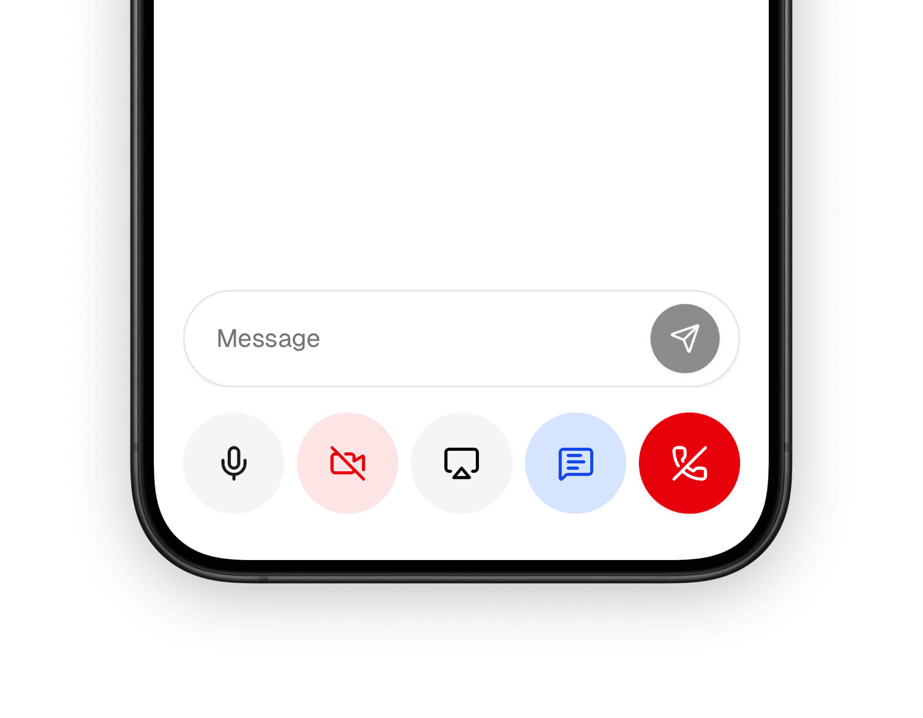 Mobile control bar demo