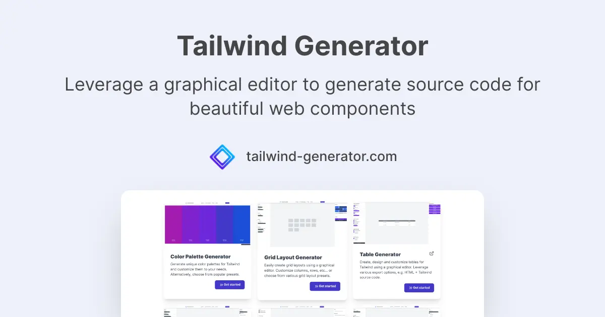 Tailwind Generator