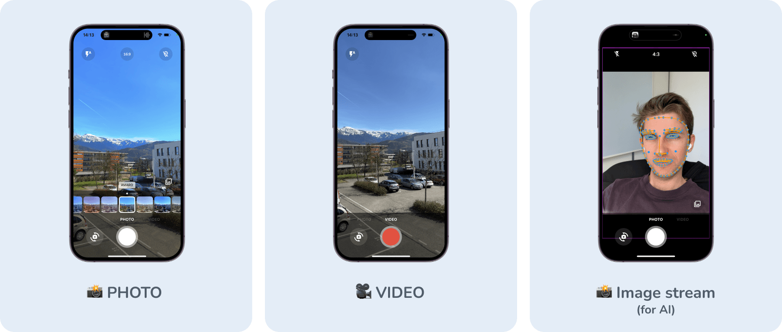 Camera interface