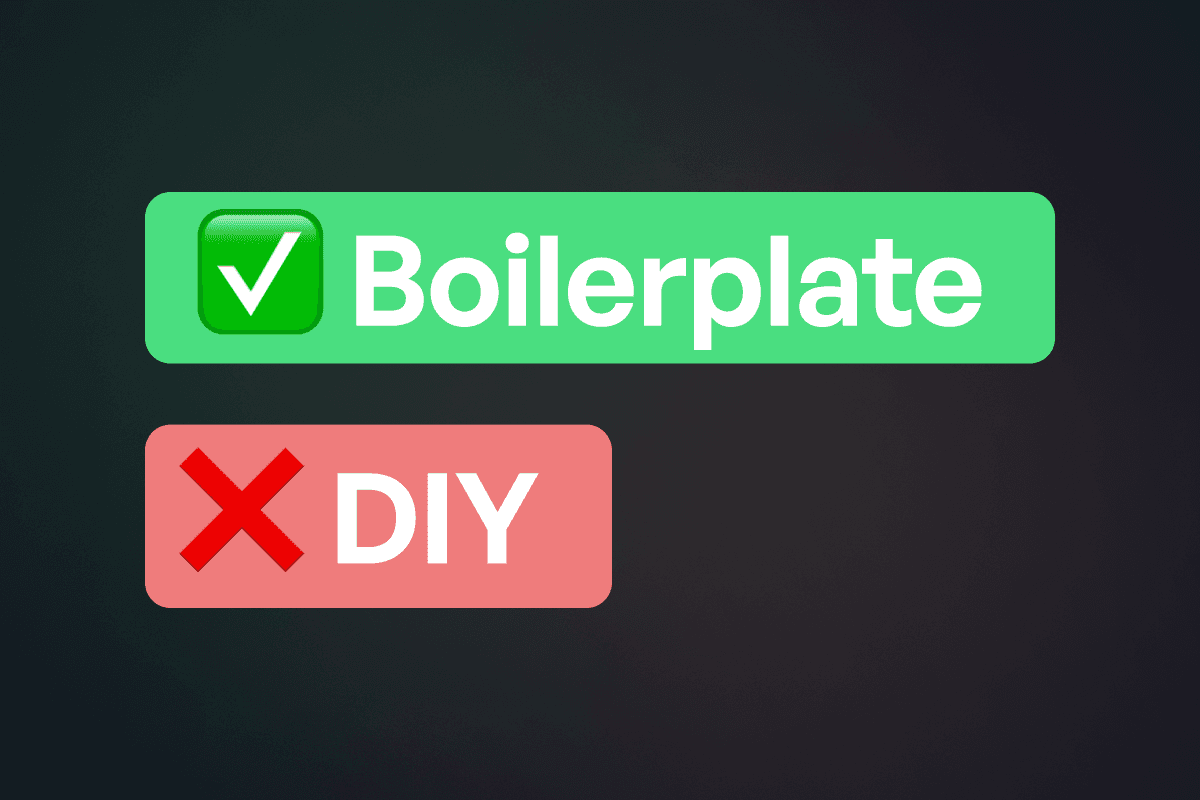 SaaS boilerplate vs building from scratch: costs, timelines, and how to decide