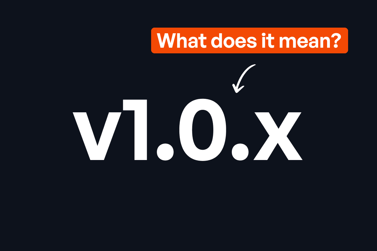 Software versioning for web, mobile, and browser extensions