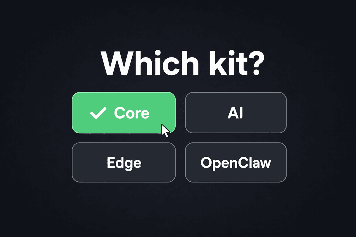 Which TurboStarter kit to choose: Core, AI, Edge, or OpenClaw