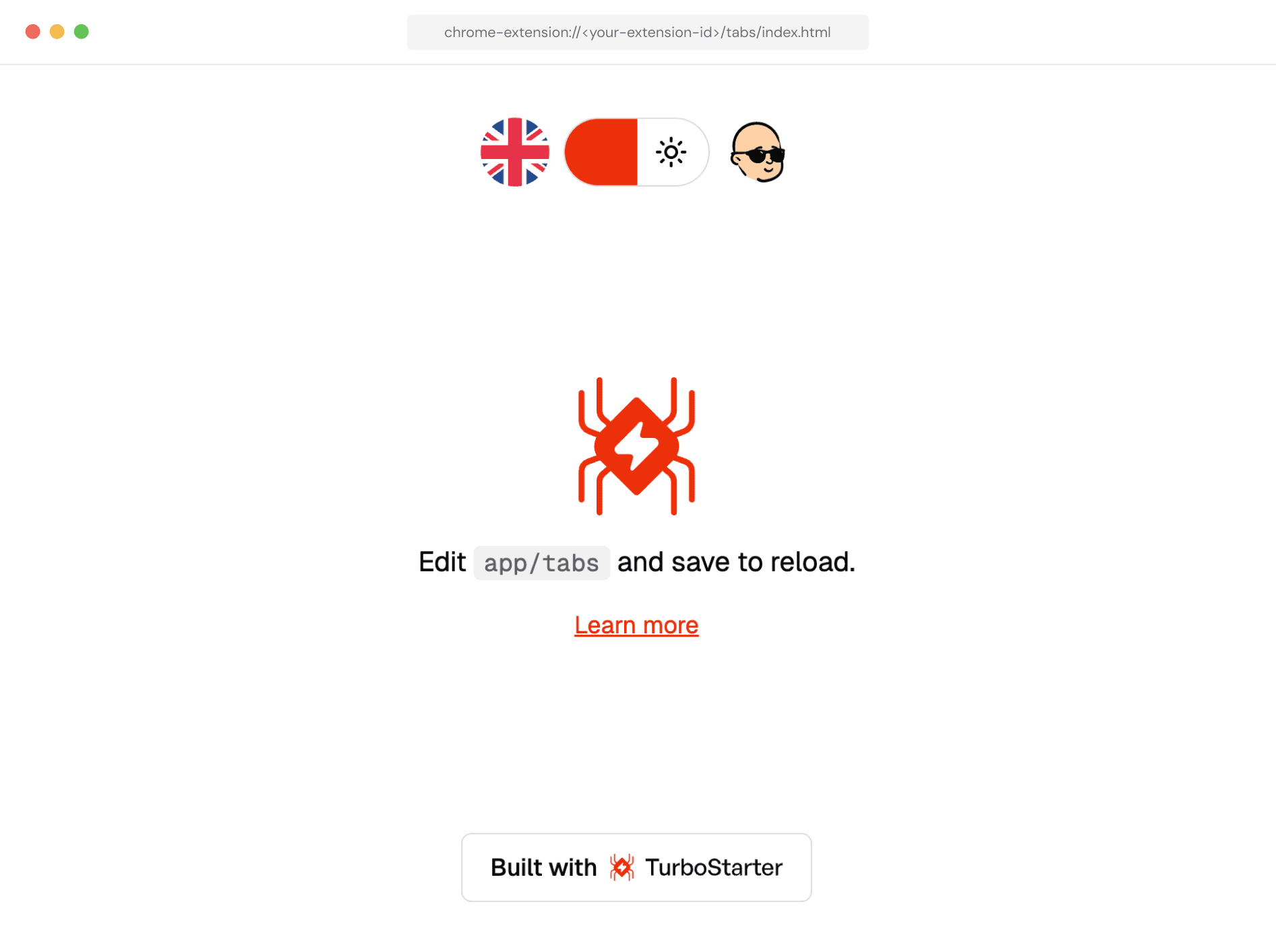 Tab page