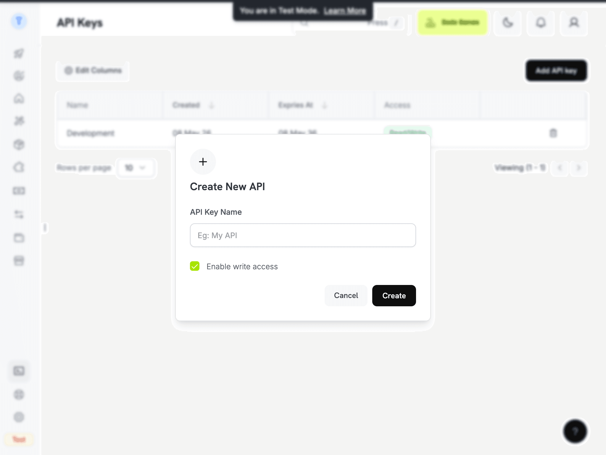 Dodo Payments API Key