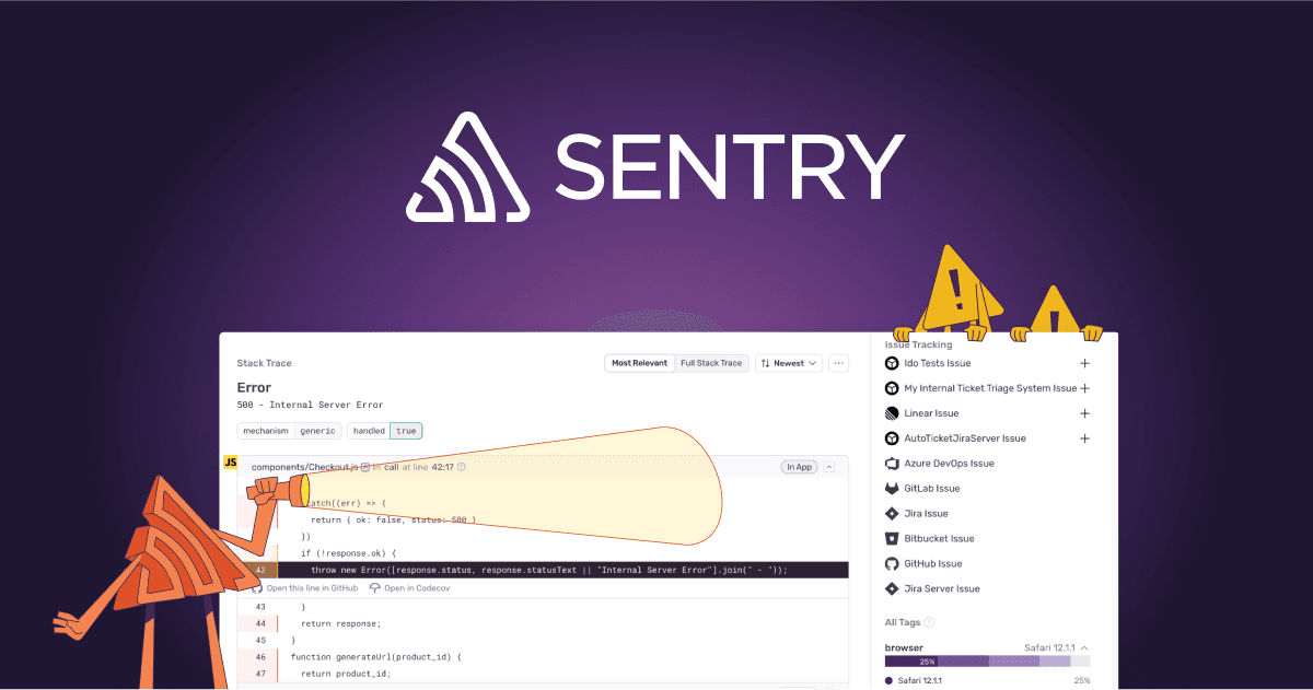 Sentry banner