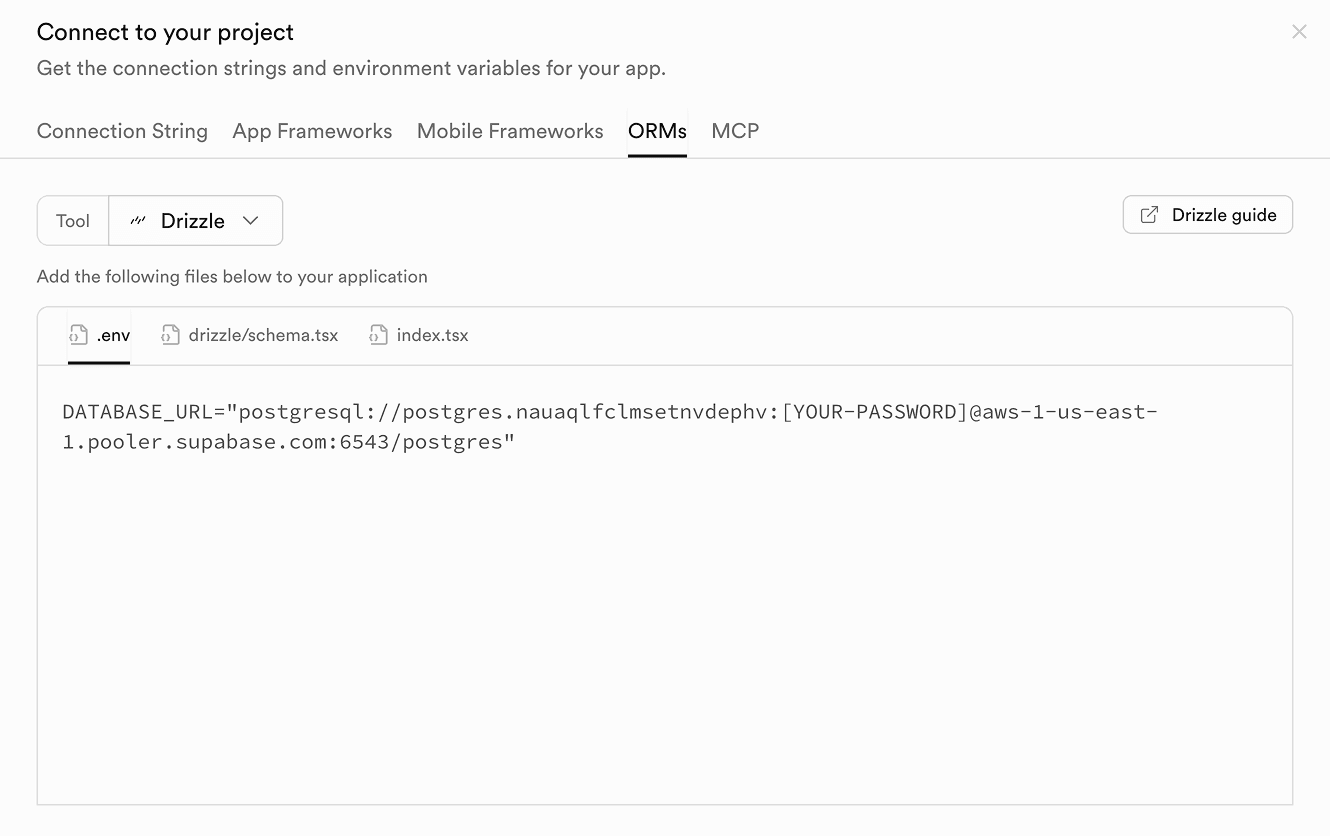 Connect application