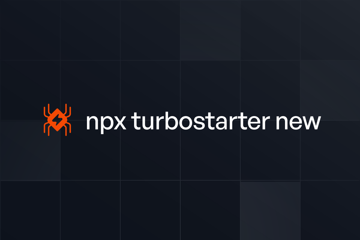 The only turbo CLI you need to start your next project in seconds