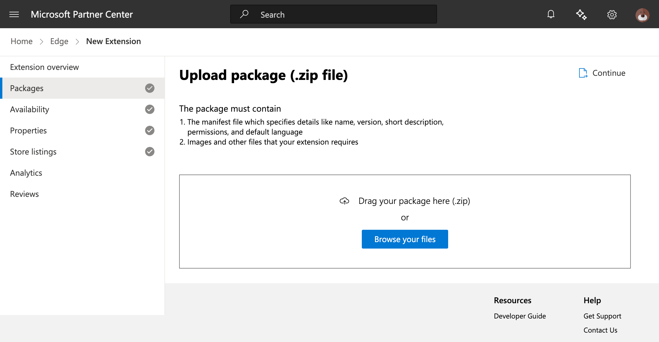 Extension overview