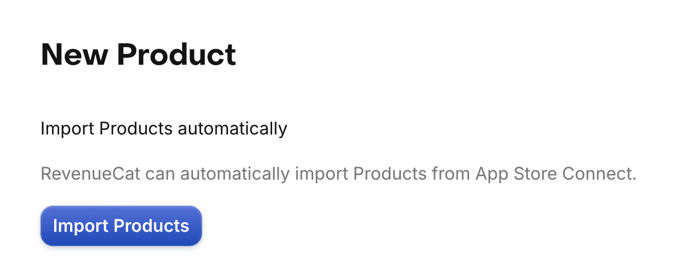 Import products
