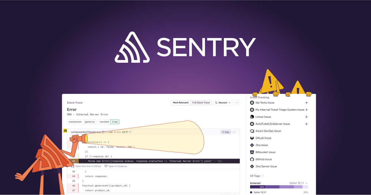 Sentry banner