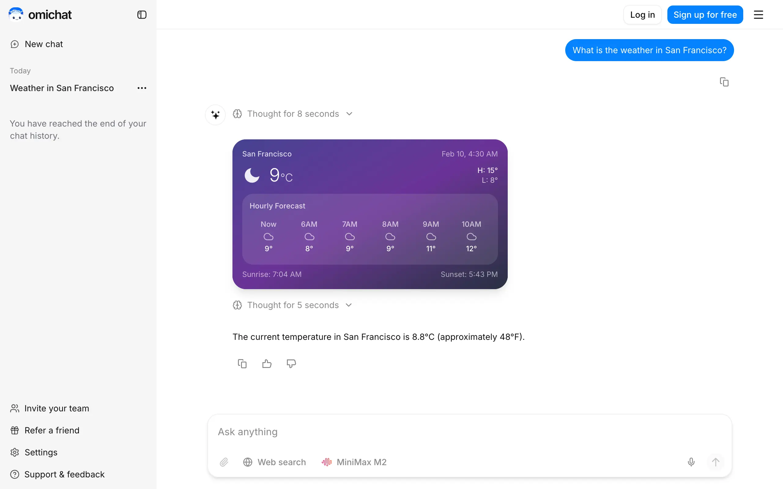 Omichat β SaaS app built with TurboStarter